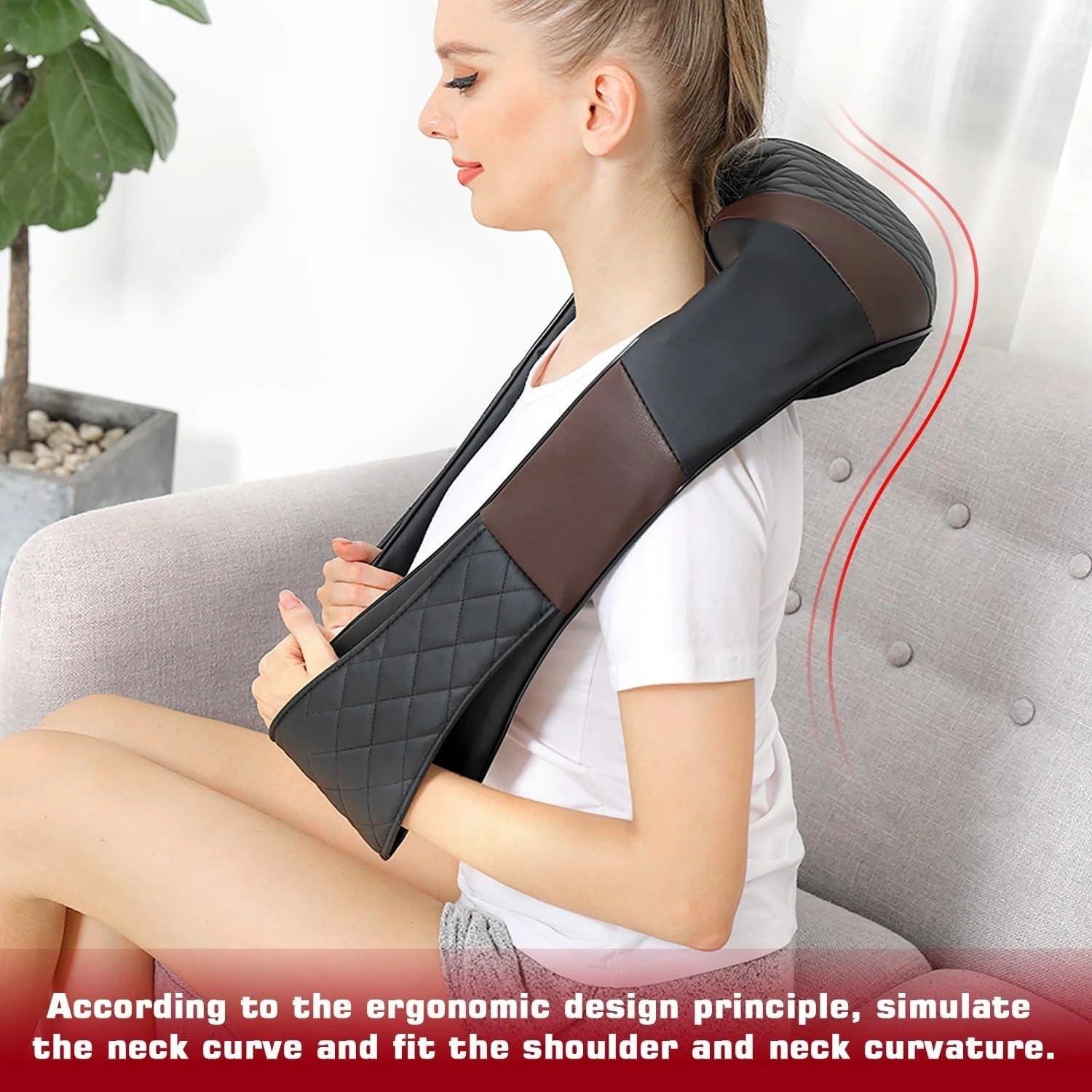 Relivix™ - Electric Neck Massager with Heat & Vibration