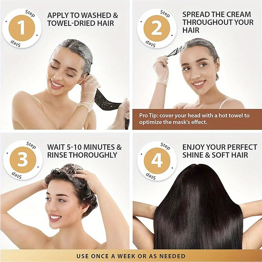 LUMOAUR Collagen & Keratin Luxe Mask