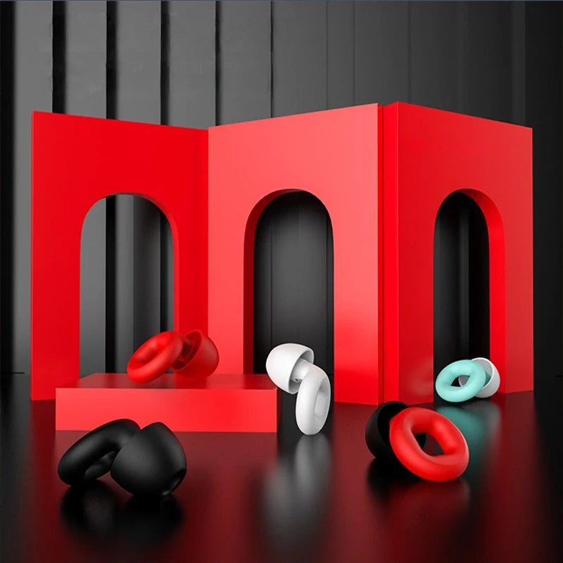 LUMOAUR™ Silicone Sleep Earplugs – Noise Reduction – view 3