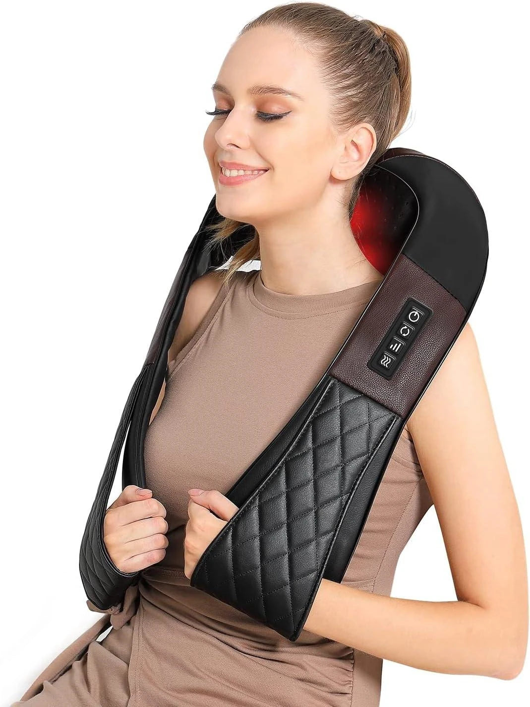 Relivix™ - Electric Neck Massager with Heat & Vibration