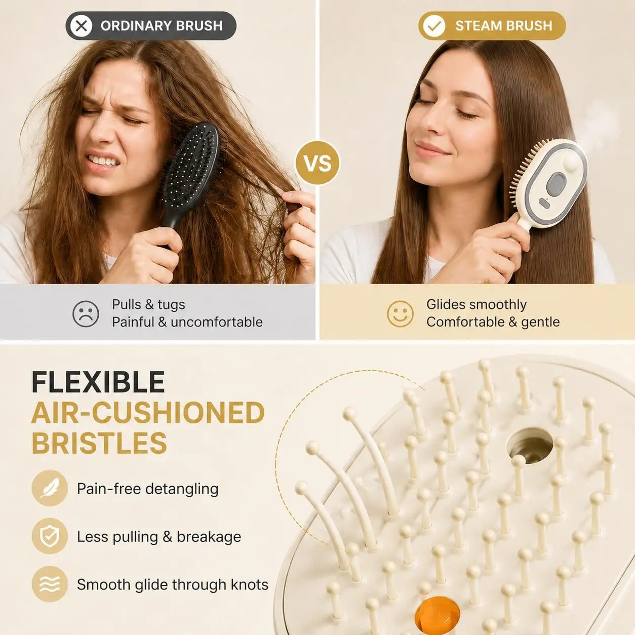 LUMOAUR SilkMist Styling Brush