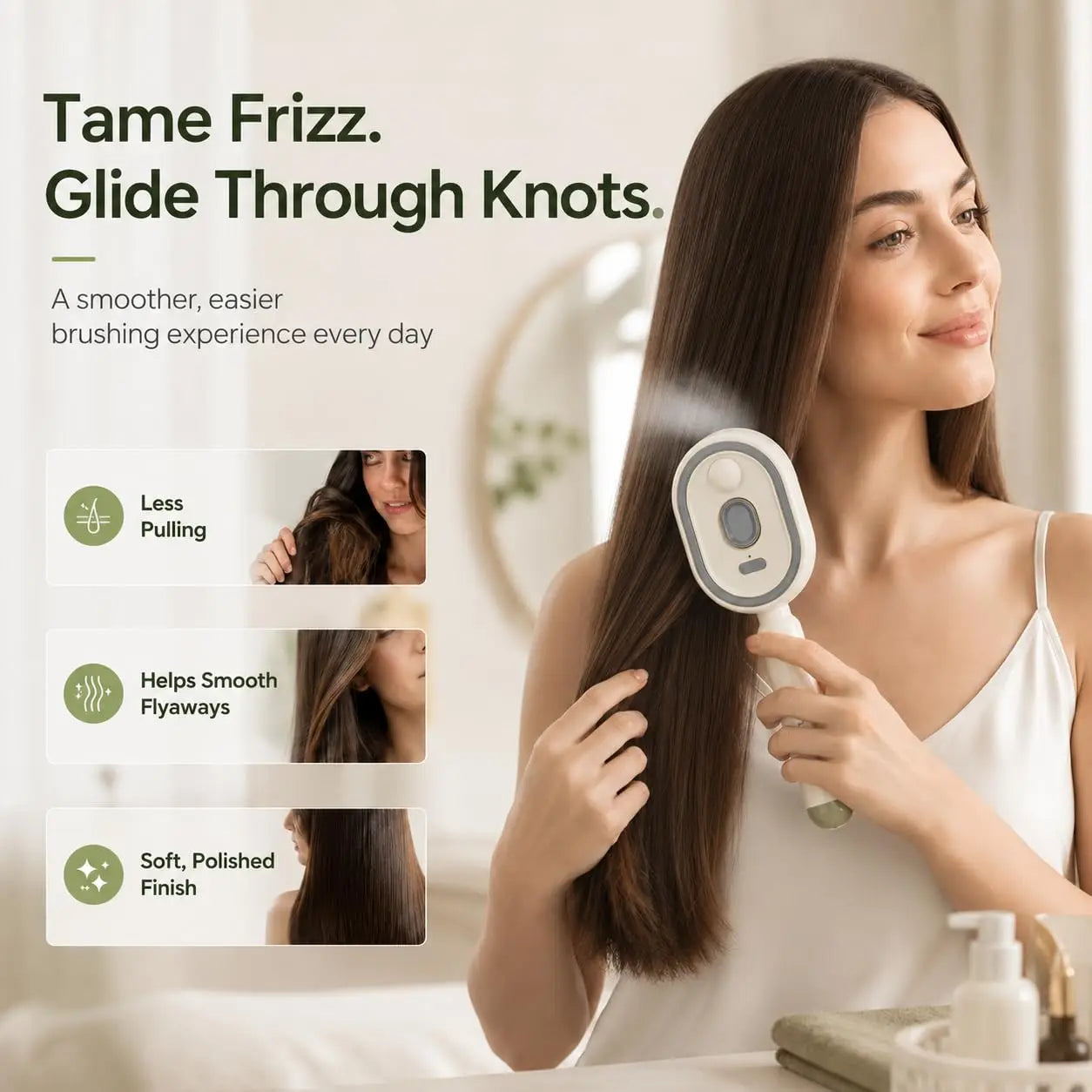 LUMOAUR SilkMist Styling Brush