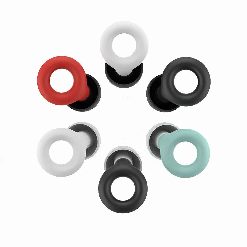 LUMOAUR™ Silicone Sleep Earplugs – Noise Reduction – view 2