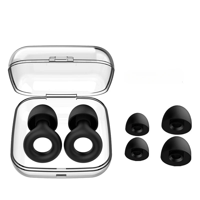 LUMOAUR™ Silicone Sleep Earplugs – Noise Reduction – view 8