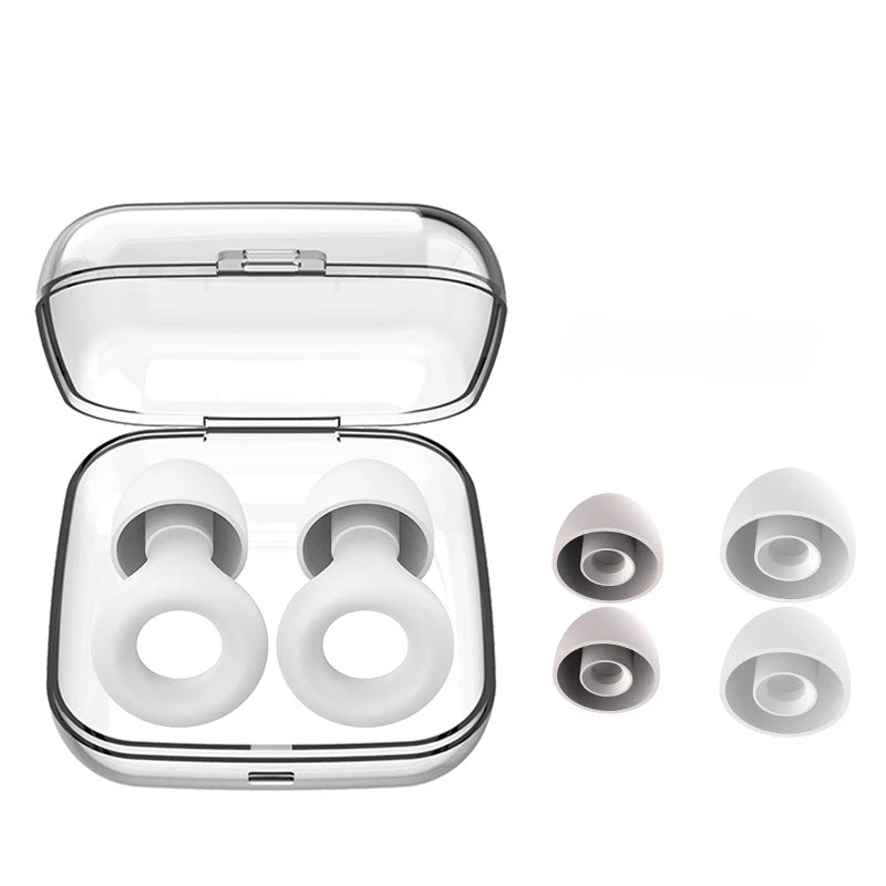 LUMOAUR™ Silicone Sleep Earplugs – Noise Reduction – view 7