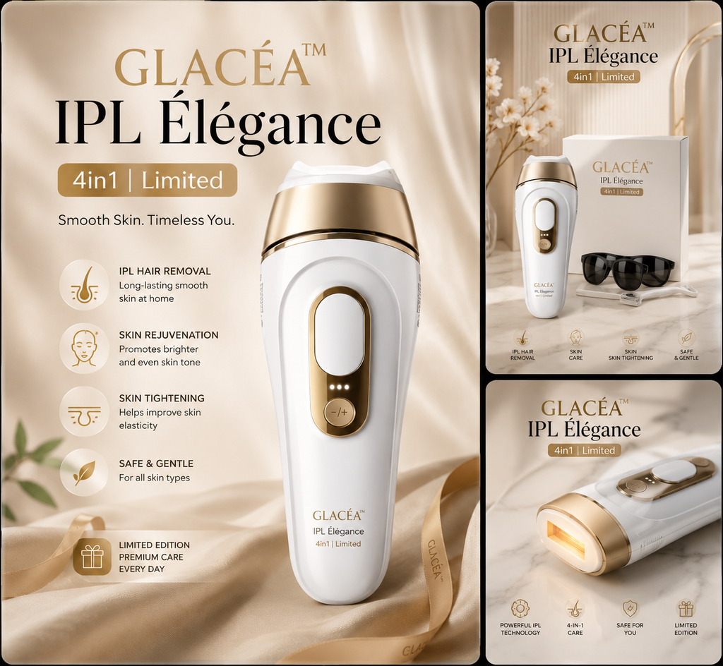 GLACÉA™ IPL Élégance 4in1 | Limited