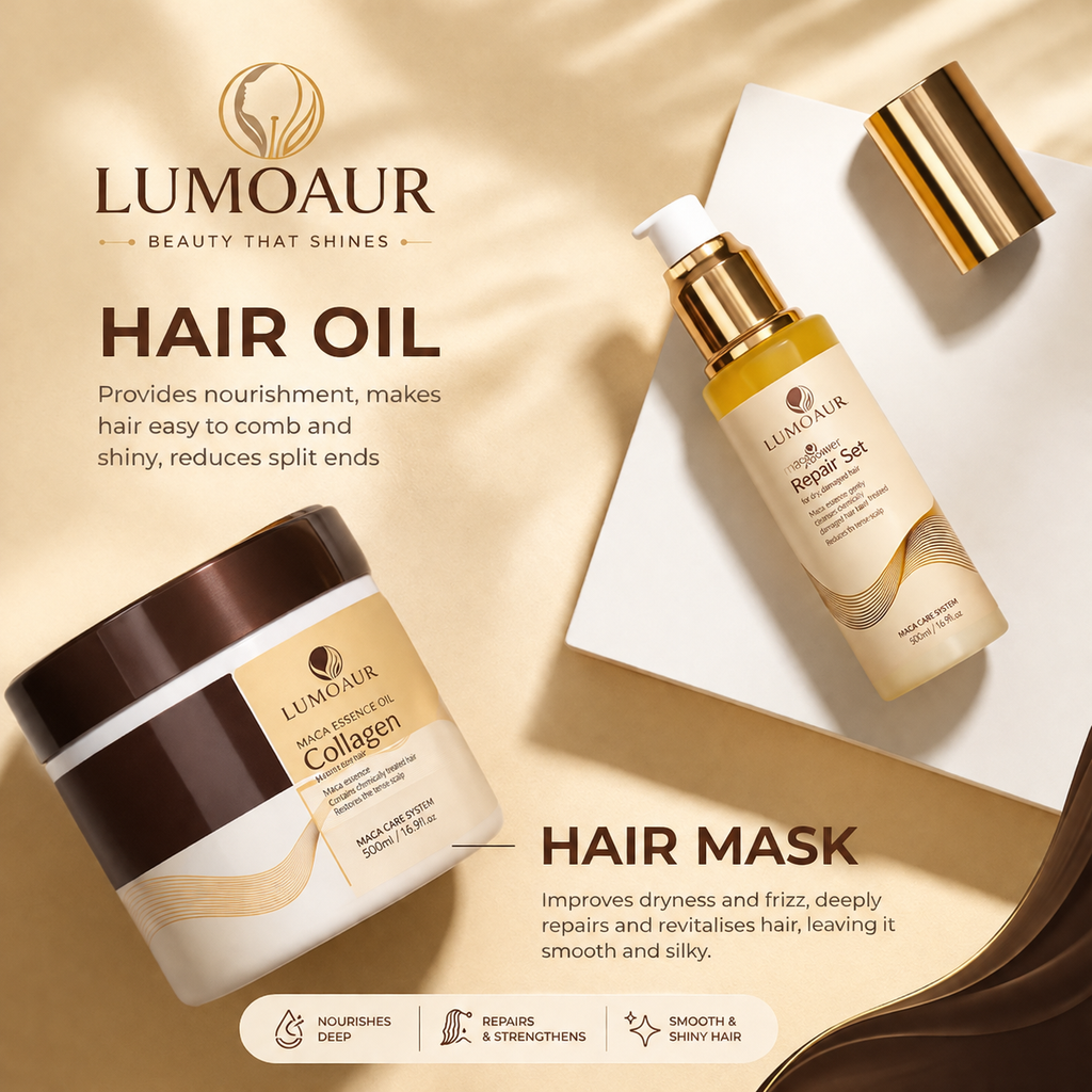 LUMOAUR Collagen Hair Ritual Set